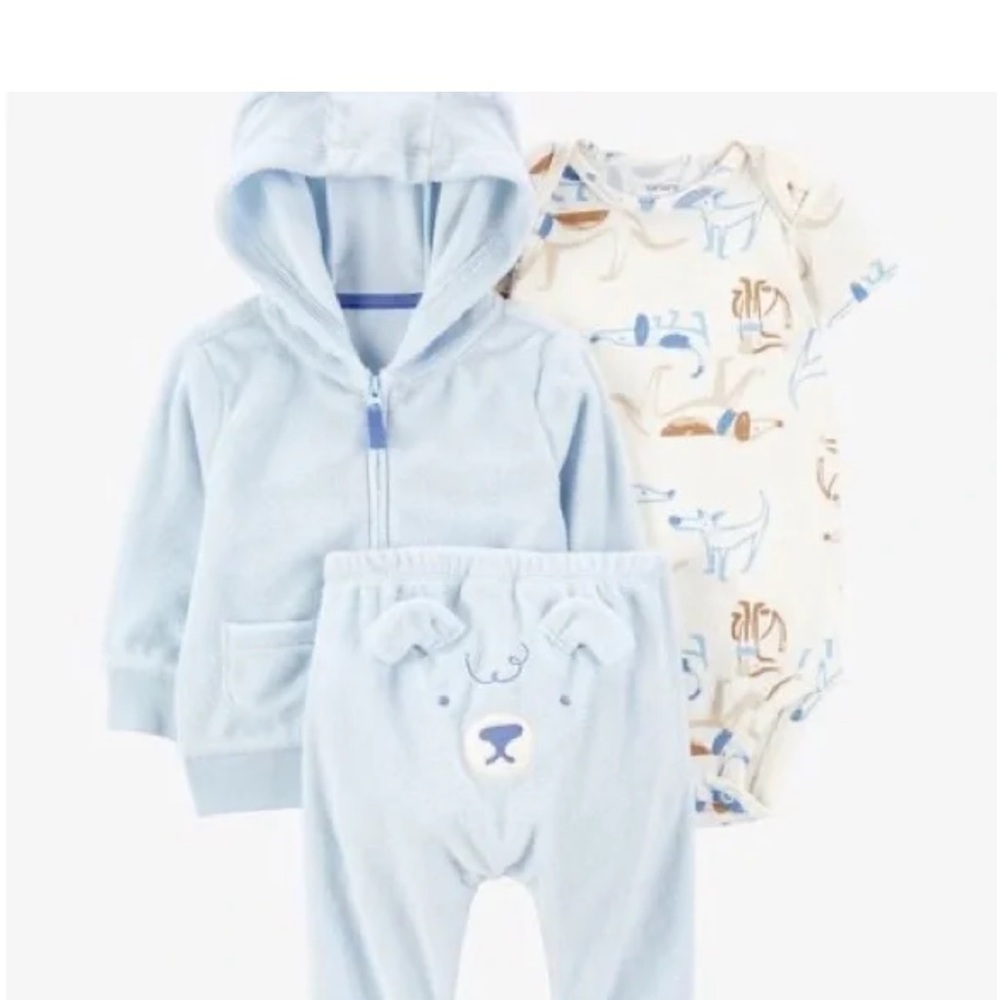 Carter’s Baby Boy 3 Piece Outfit Set